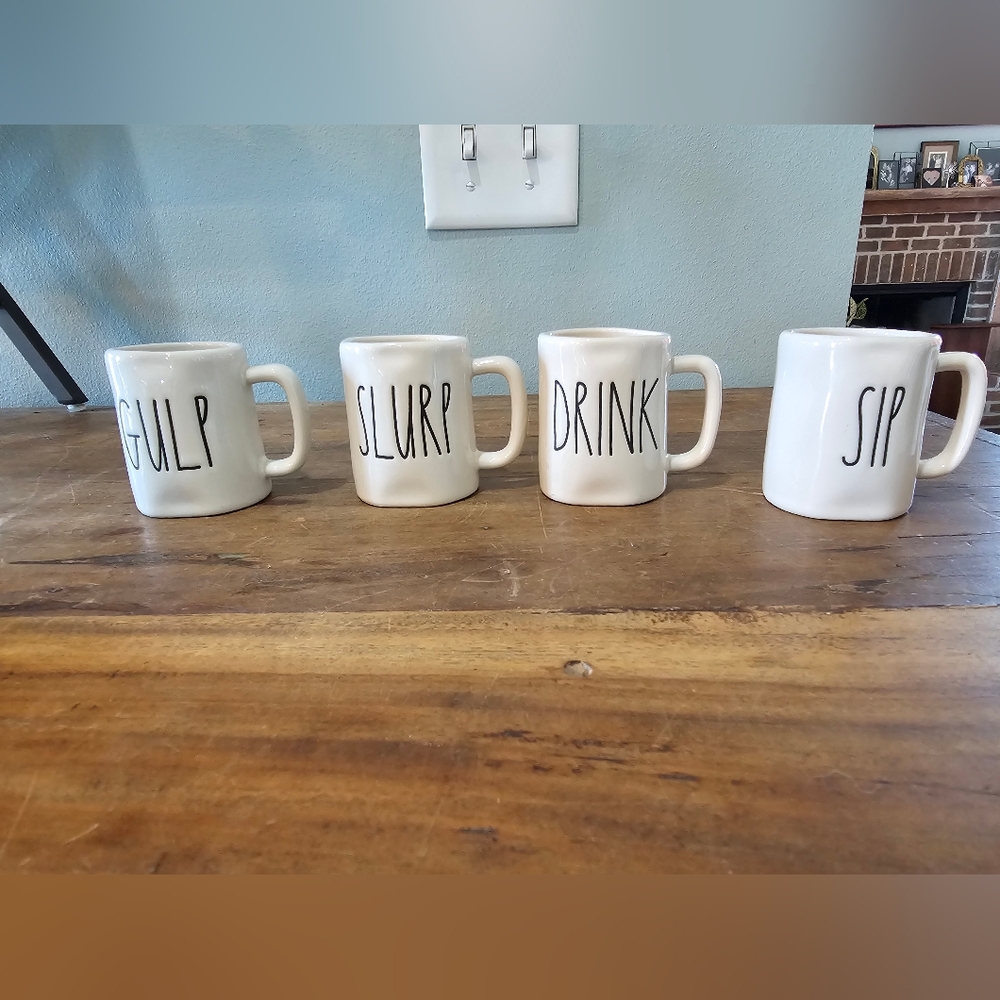 Rae Dun. 4 espresso mugs